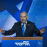 Prime Minister Benjamin Netanyahu attends a Likud election campaign event ahead of the upcoming general elections, in Tel Aviv, September 17, 2026.
