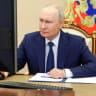 Russian President Vladimir Putin votes online in the parliamentary election in Moscow, Russia, September 18, 2026. 