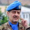 Head of Mission and Force Commander of the United Nations Interim Force in Lebanon (UNIFIL) Major General Diodato Abagnara of the Italian Army at the UNIFIL base, near Mansouri, Southern Lebanon, September 19, 2026. 