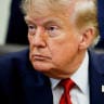 US President Donald J. Trump looks on as he makes an announcement on healthcare in the Oval Office at the White House in Washington, DC, US, September 18, 2026.