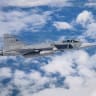  A Swedish Air Force Saab JAS 39 Gripen fighter jet prepares to take on fuel from a British Voyager aircraft during air-to-air refuelling on June 16, 2026 in flight - Region Scandinavia. The Exercise Ramstein Flag 2026 (RAFL 26) is NATO's largest-ever air exercise involving 18 allied nations.