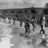  A force of hard-hitting and aggressive American soldiers in large-scale manoeuvres, circa 1942.