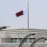 Qatar's flag flies at half-mast above the Amiri Diwan headquarters in Doha on July 12, 2026 following the announcement of the death of the state's former emir, Sheikh Hamad bin Khalifa Al-Thani who led the country from 1995 to 2013; Illustrative.