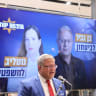 Itamar Ben-Gvir at a campaign event in Jerusalem.