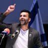 People of Israel party member Yoseph Haddad speaks at a party event in Rishon le Tzion, September 15, 2026. 