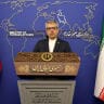 Iran's foreign ministry spokesman Esmaeil Baghaei holds a weekly press conference in Tehran on October 28, 2024. 