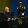 Iran's President Masoud Pezeshkian addresses the 81st United Nations General Assembly (UNGA) at UN headquarters in New York City, US, September 23, 2026.