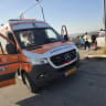 United Hatzalah medical teams at the scene of a terror attack at the Maccabim checkpoint, September 23, 2026.