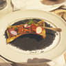 A dish served at the Veranda restaurant at the David Citadel in Jerusalem.