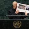 Iran's President Masoud Pezeshkian addresses the 81st United Nations General Assembly (UNGA) at UN headquarters in New York City, US, September 23, 2026.