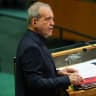 Iran's President Masoud Pezeshkian addresses the 81st United Nations General Assembly (UNGA) at UN headquarters in New York City, US, September 23, 2026