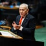 Prime Minister of Israel Benjamin Netanyahu speaks during the 81st session of the United Nations (U.N.) General Assembly at U.N. Headquarters on September 24, 2026 in New York City. 