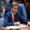 Britain's Foreign Secretary Ed Miliband speaks during a UN Security Council meeting on Ukraine during the 81st United Nations General Assembly at the United Nations Headquarters in New York, on September 23, 2026. 
