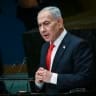Prime Minister Benjamin Netanyahu speaks at the United Nations in New York City, September 24, 2026.