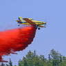 Firefighting squadron practice. May 14, 2019; Illustrative.