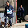Police officers work at site of a shooting in Lwandle in the Western Cape, South Africa, September 27, 2026.