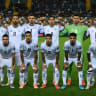 Team of Israel during the FIFA World Cup 2026 qualifier match between Italy and Israel at Stadio Friuli on October 14, 2025 in Udine, Italy.