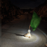 Mock explosive device found attached to a Hamas flag on an access road in the West Bank, September 27, 2026.