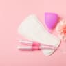 An illustrative image of menstrual care products