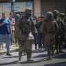 Israeli soldiers take part in a military operation in the market in the Old City of Nablus, in the northern West Bank, September 27, 2026