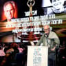 AVI NESHER at the podium at his tribute. 