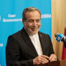 Iran’s Foreign Minister, Abbas Araghchi, addresses the media at a press conference during the 81st United Nations General Assembly (UNGA), at UN headquarters in New York City, US, September 25, 2026. 