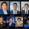 Seven Cornell University fraternity members accused of raping a 20-year-old student in 2024.