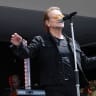 Bono of U2 performs during the dedication ceremony for the opening of the Barack Obama Presidential Center in John Lewis Plaza on June 18, 2026 in Chicago, Illinois.