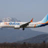 A flydubai Boeing 737-8 MAX A6-FKF aircraft