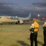 The flydubai rescue flight for hijacked flight FZ1073 lands in Israel on September 30, 2026.