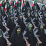 ARMED SUPPORTERS of the Islamic Republic take part in a military parade and training exercise in Tehran as Iranian forces prepared supporters for the possibility of renewed conflict with the United States and Israel. Sebastian Gorka told the ‘Post’ that Iran would be ‘imminently resolved.’ 