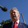 US President Donald Trump speaks to reporters before boarding Marine One as he departs for Denton, Texas, on the South Lawn of the White House in Washington, US, October 1, 2026.