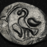 Variants of Kolomna coins from the first quarter of the 15th century found near Moscow, October 2, 2026.