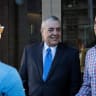 Former US Congressman David Rivera waits to enter the James Lawrence King Federal Justice Building as he faces trial on charges of illegally lobbying US officials to prevent economic sanctions against Venezuela, in Miami, Florida, US, March 24, 2026. 