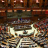 FILE PHOTO: Italian ministers address the lower house of the parliament over the latest developments in Iran and the Middle East Wednesday, 30th September 2026
