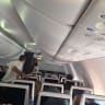 Flydubai passengers react and check after realising there is commotion in the cockpit Sunday, 4th October 2026