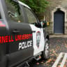 Student assembly at Cornell University campus in Ithaca, New York Thursday, 1st October 2026