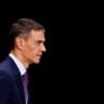 Spain's Prime Minister Pedro Sanchez looks on before attending the "SPA Initiative Announcement: Towards A Renewed Global Health Ecosystem", during the 4th International Conference on Financing for Development, in Seville, Spain.