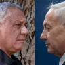(L-R): Yashar head Gadi Eisenkot; Prime Minister Benjamin Netanyahu