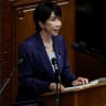 Japan's Prime Minister Sanae Takaichi delivers her policy speech at the parliament, in Tokyo, Japan, October 5, 2026.