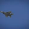 An Israeli fighter jet is seen in the skies over central Israel, September 9, 2026.