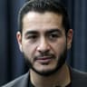 Democrat US Senate candidate Abdul El-Sayed speaks to the media at the Council of Carpenters & Millwrights facility in Warren, Michigan on October 3, 2026. El-Sayed and US Senator Elissa Slotkin (D-MI) are due to hold a town hall campaign event together later today; illustrative