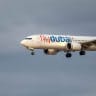 A flydubai Boeing 737 MAX 8 aircraft prepares for landing at Israel's Ben Gurion Airport in Lod on September 30, 2026; illustrative