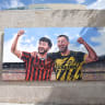 JERUSALEM MUNICIPALITY DEDICATES TEDDY STADIUM ‘UNITY’ MURAL IN HONOR OF ORI DANINO and HERSH GOLDBERG-POLIN 