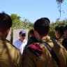 Yaakov (Yaki) Hetz, a decorated veteran of the battle for Jerusalem’s Ammunition Hill and an Israel Defense Prize laureate, pictured at the Ammunition Hill memorial. 