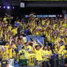 Maccabi Tel Aviv basketball fans.