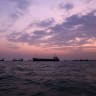 Vessels transit the Strait of Hormuz off the coast of the port city of Bandar Abbas in southern Iran on September 5, 2026; illustrative