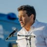  Israel's Minister of Diaspora Affairs and Combating Antisemitism Amichai Chikli speaks during the inauguration ceremony of the new settlement of Maale Arugot on September 2, 2026 in Gush Etzion, West Bank; illustrative