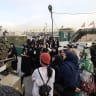 Iranian women attend a military course for volunteers at the Janfada ("Sacrifice for the Homeland") training camp set up in Imam Hussein square in Tehra on October 6, 2026. 