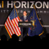 Pennsylvania Gov. Josh Shapiro delivers the keynote speech during the AI Horizons Summit at Bakery Square on September 17, 2026 in Pittsburgh, Pennsylvania.